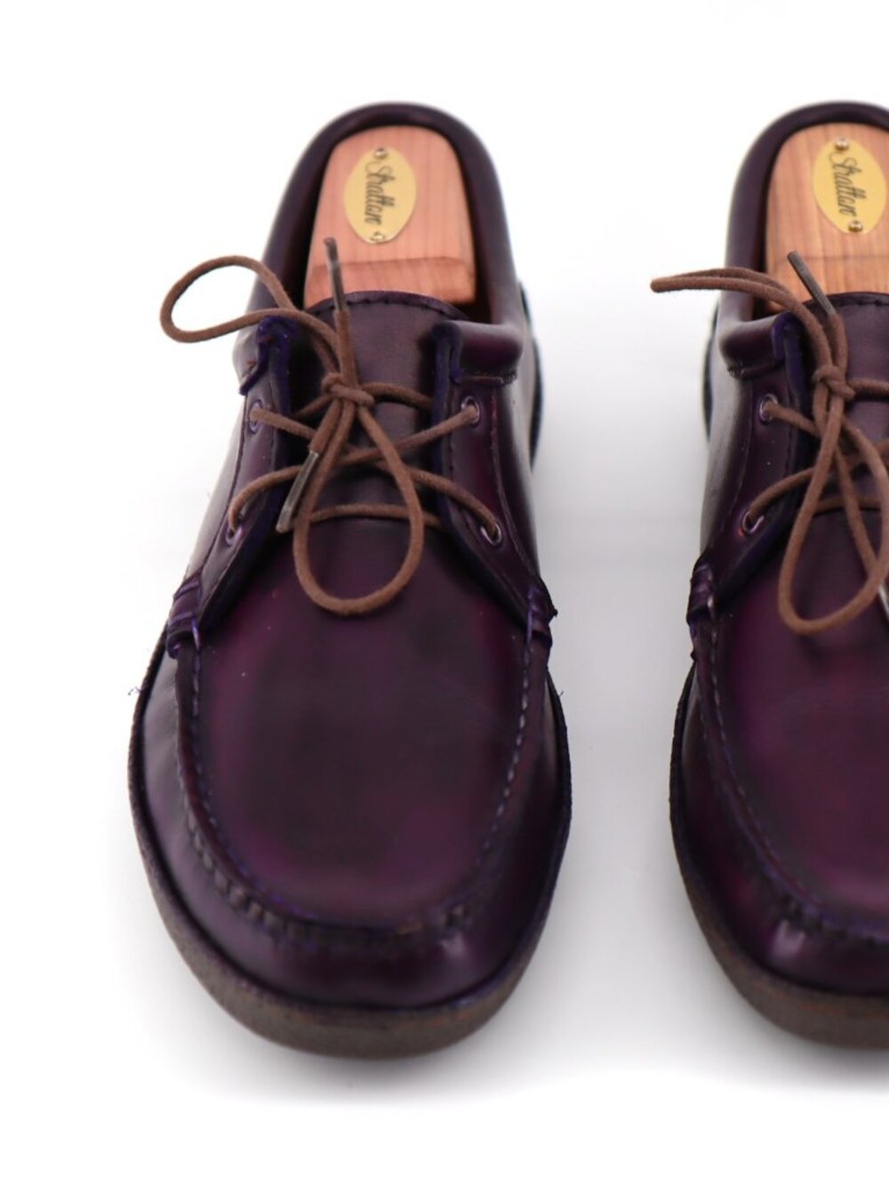 Quoddy Tukabuk II USA Made - Purple Moccasins Shoes Men's Size 8